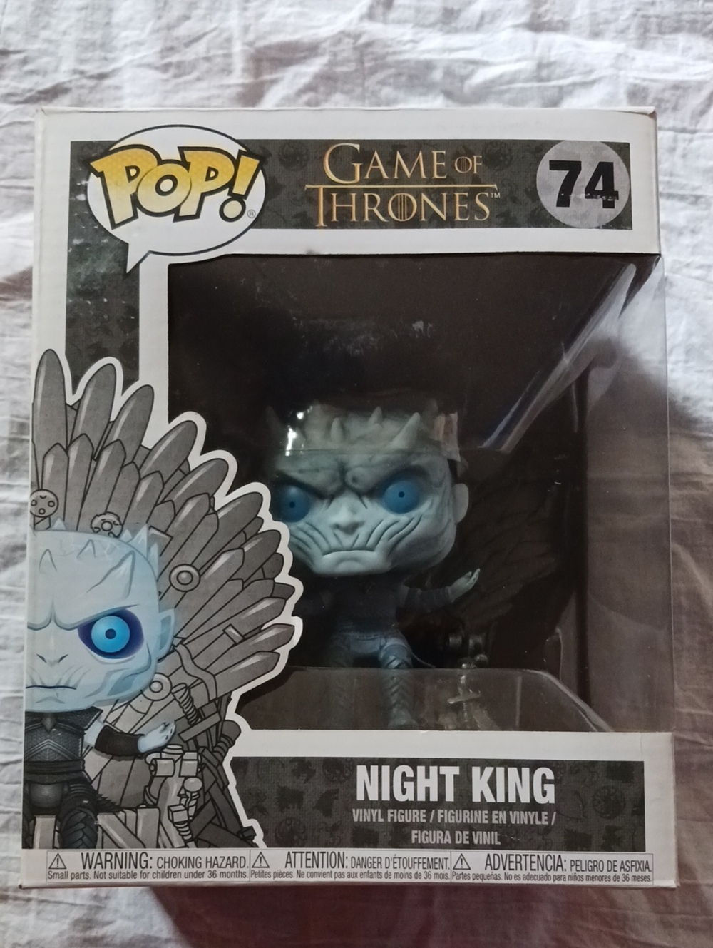 Funko Blue & White Night King Pop! Vinyl Figure - Game of Thrones #74